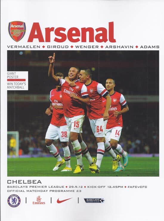 Arsenal FC v Chelsea FC